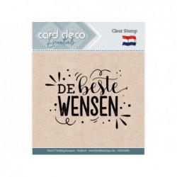 Card deco clear stamp CDECS090