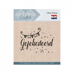 Card deco clear stamps...