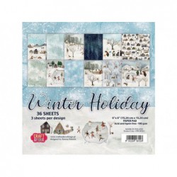 Winter Holiday paperpad